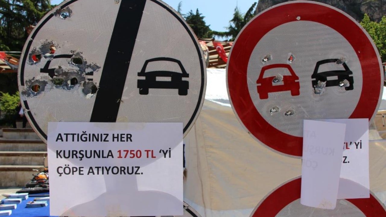 Foto - Magandaların hedef tahtası oldu Milyonlarca lira zarara sebep oluyorlar