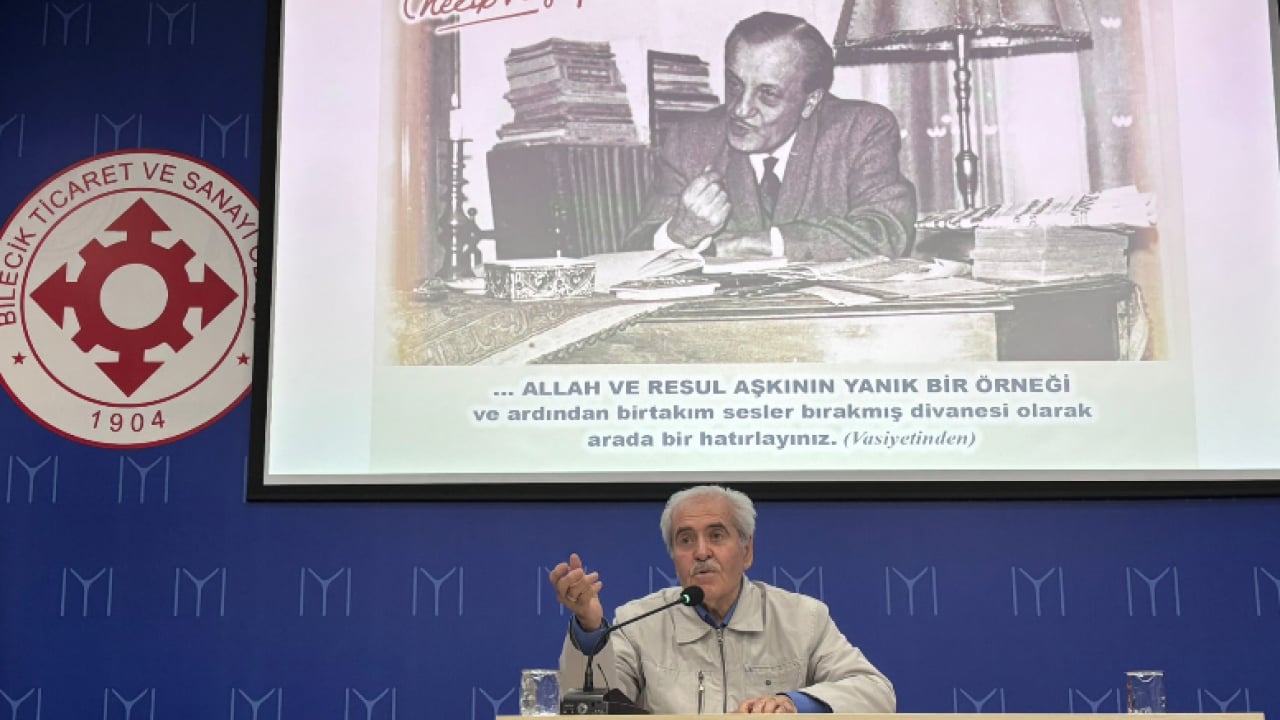 Foto - Mahmut Bıyıklı Bilecik'te konuştu: Bir neslin inşasına adanan ömür...
