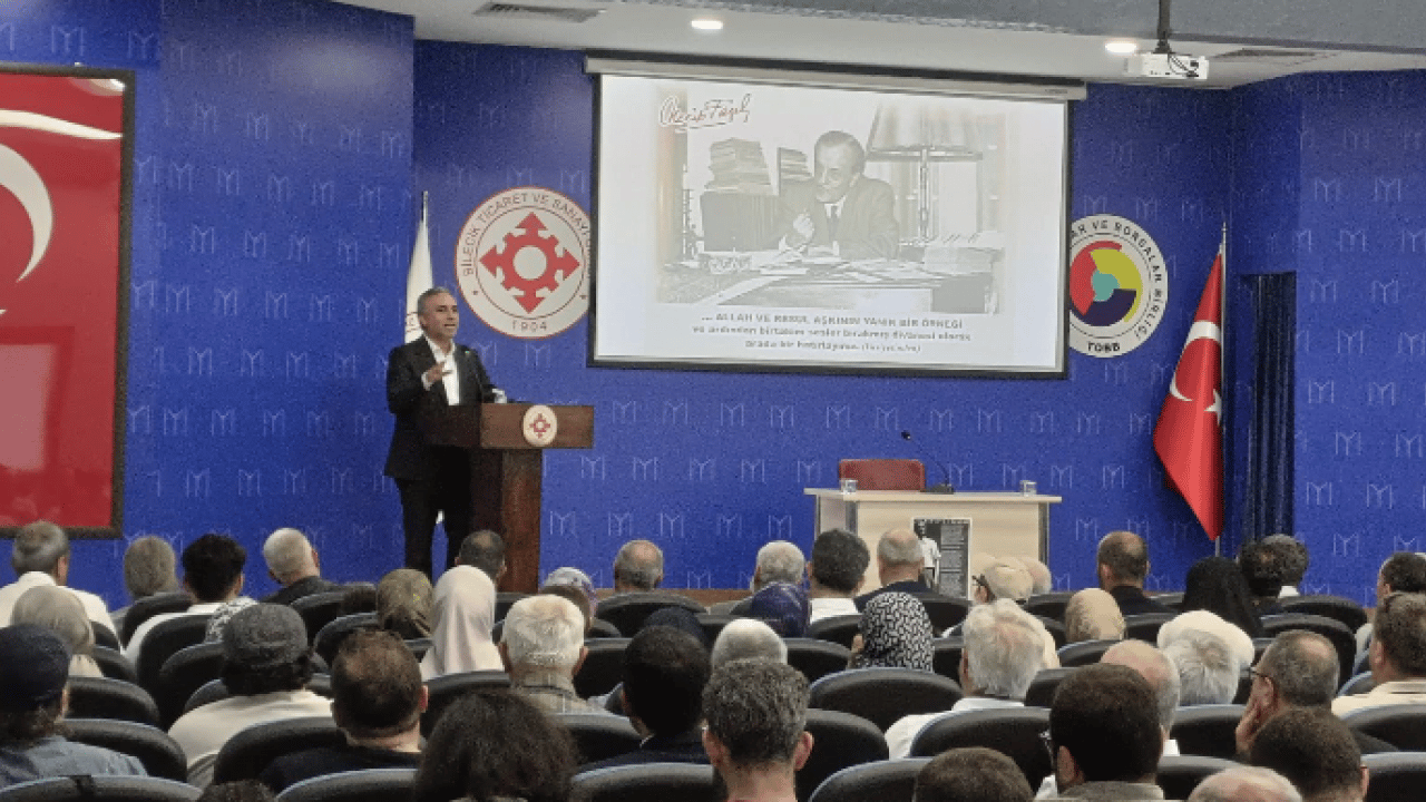 Foto - Mahmut Bıyıklı Bilecik'te konuştu: Bir neslin inşasına adanan ömür...