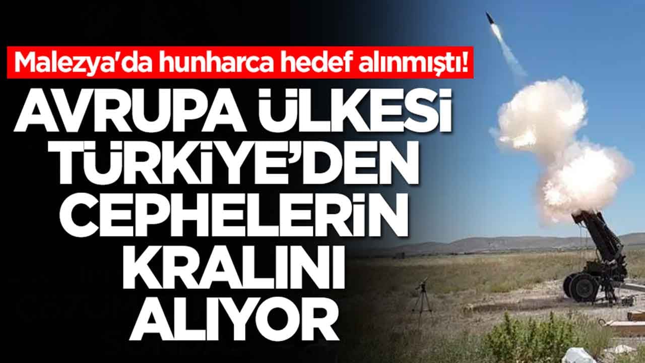 Malezya'da hunharca hedef alınmıştı: Avrupa ülkesi ters köşe yaptı, Türkiye'den cephelerin kralını alıyor