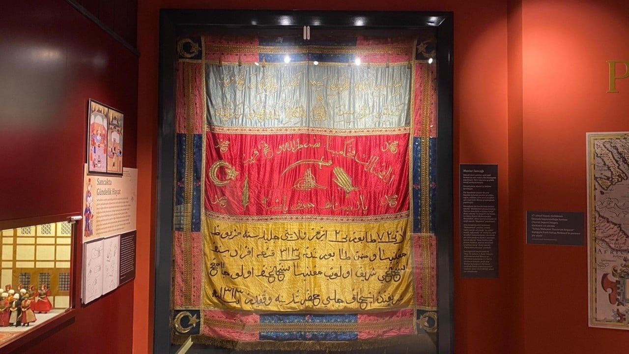 Foto - Manisa'nın tek askeri sancağıydı! 95 yıl sonra kente döndü