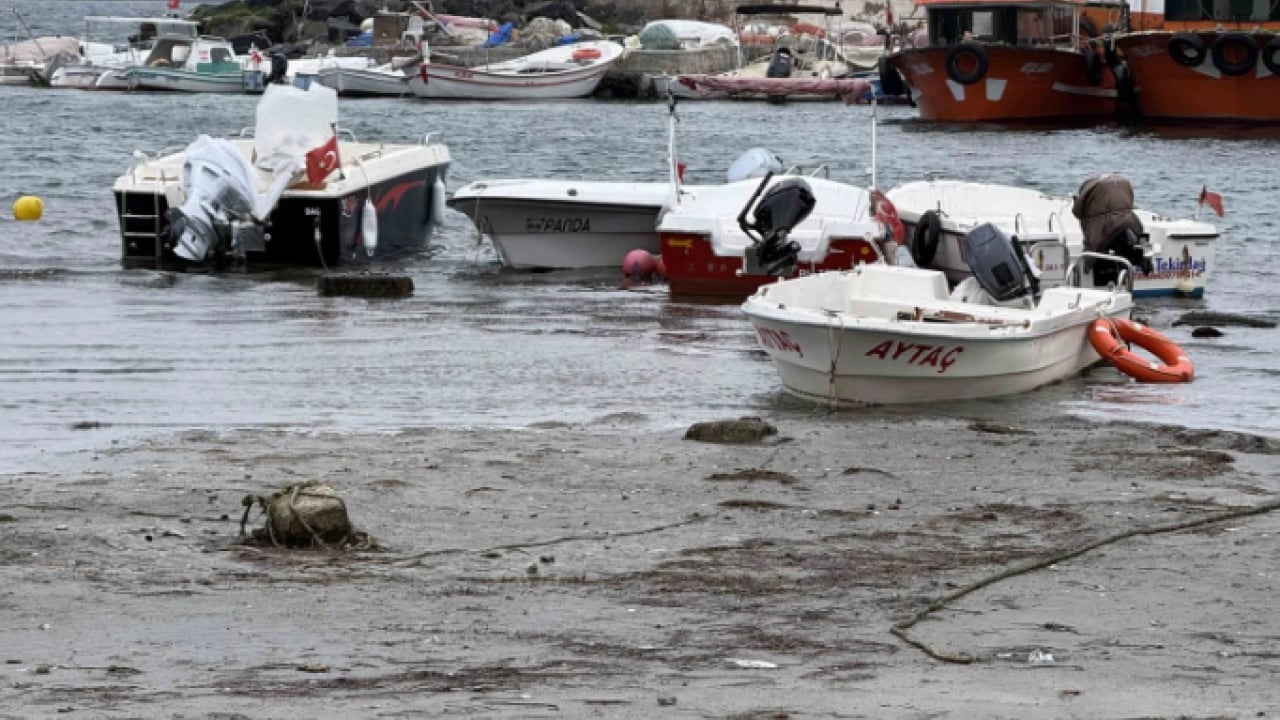 Foto - Marmara Denizi'nde korkutan manzara