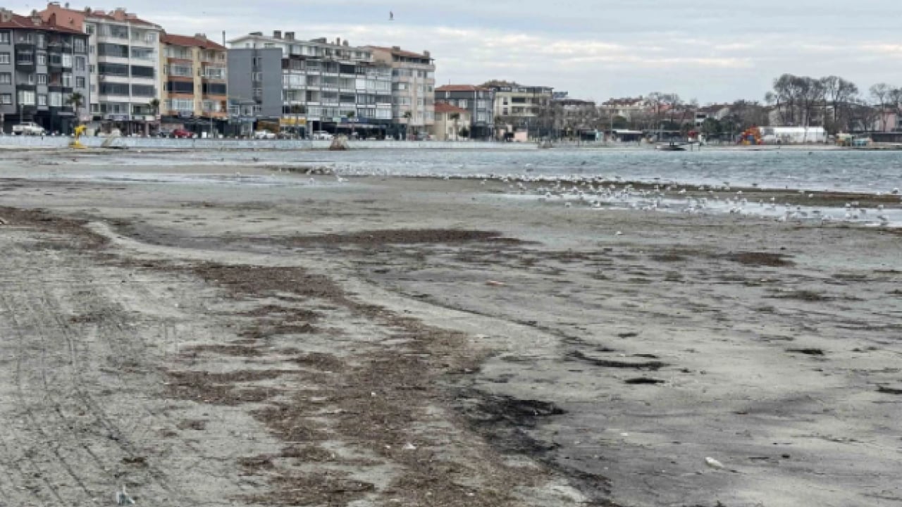 Foto - Marmara Denizi'nde korkutan manzara