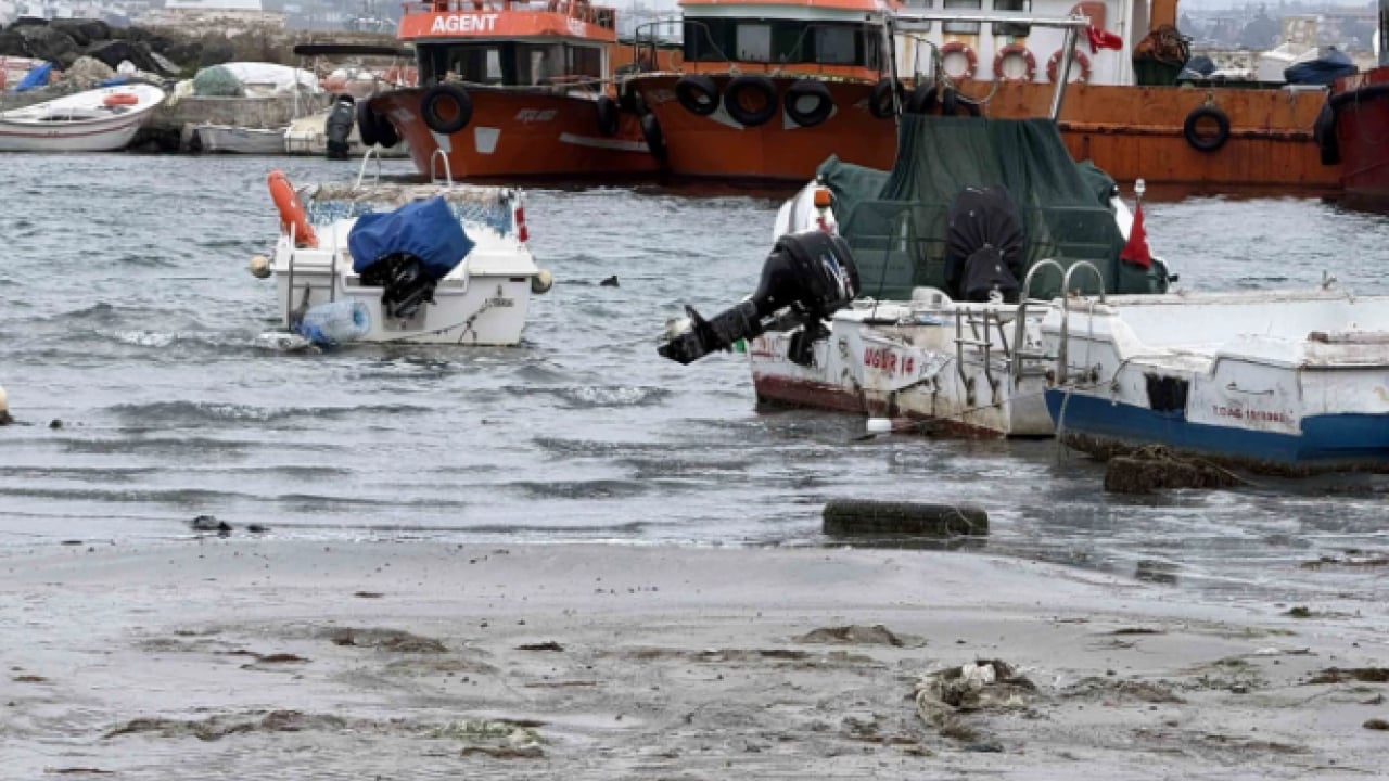 Foto - Marmara Denizi'nde korkutan manzara