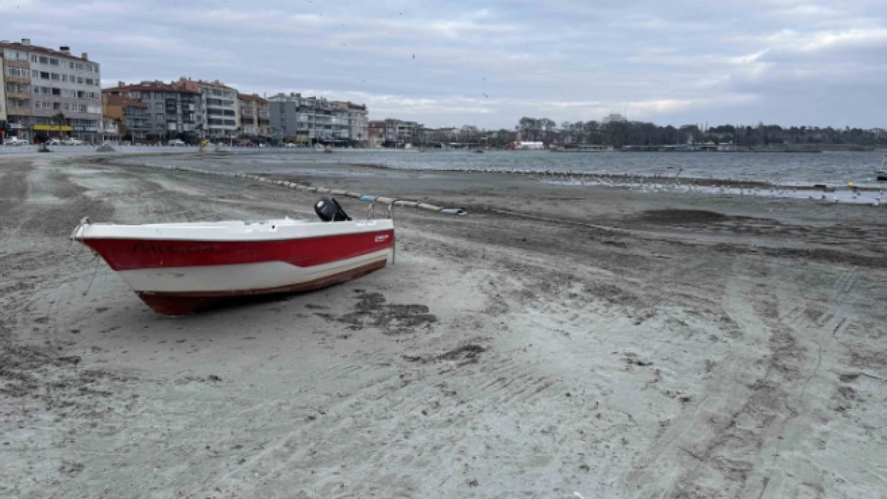 Marmara Denizi'nde korkutan manzara