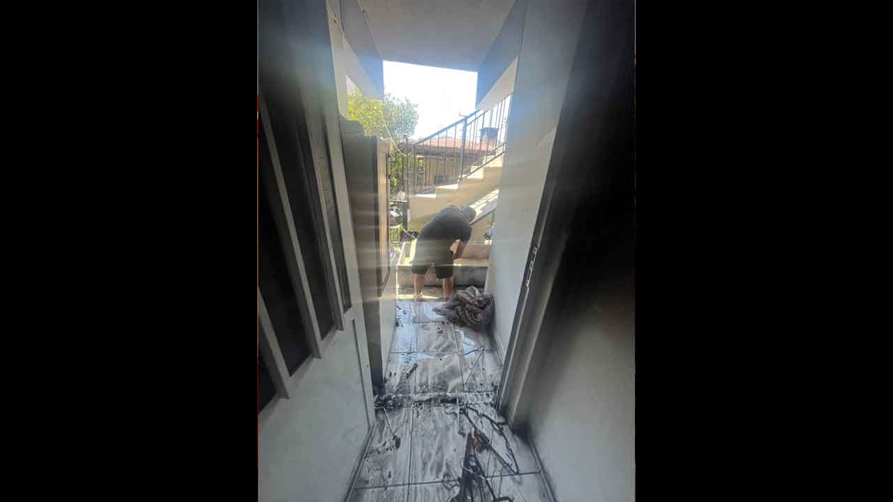 Foto - Marmaris'te vahşet dolu gecede mucize kurtuluş! Gözü dönmüş eski eş evi benzinle kundakladı!