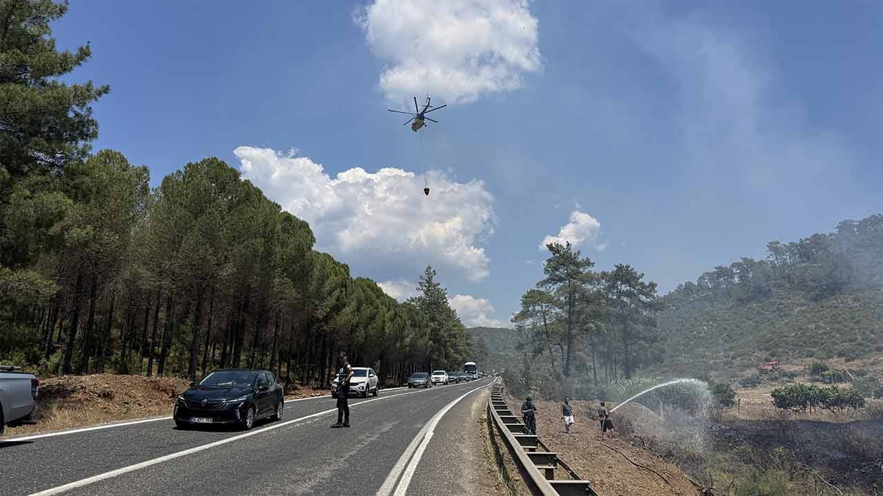 Marmaris'teki orman yangınından iyi haber geldi