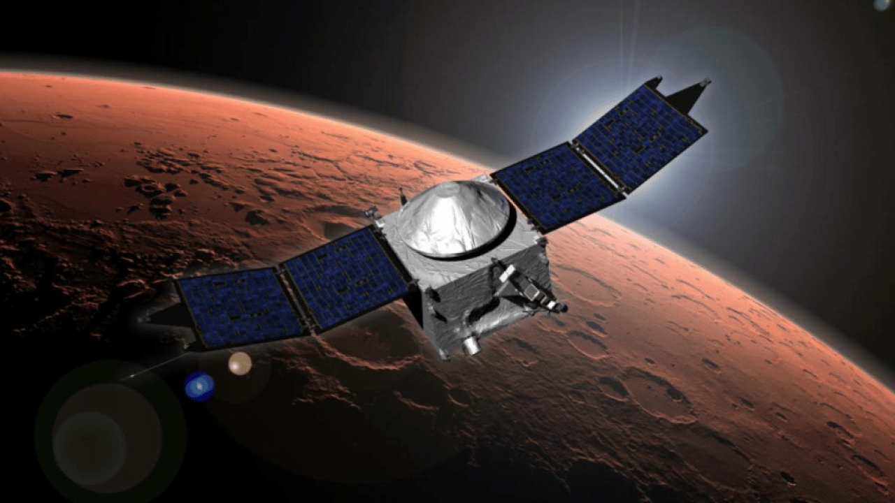 Foto - Mars yörüngesinde kriz: NASA Maven’le teması kaybetti