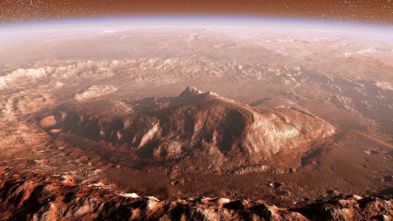 Foto - Mars'ta zaman su gibi akıyor