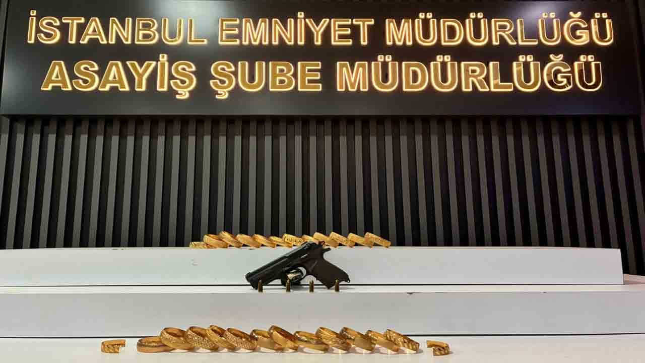 Foto - Maskeyle girdi, silahla tehdit etti: 3 milyonluk kuyumcu soygunu