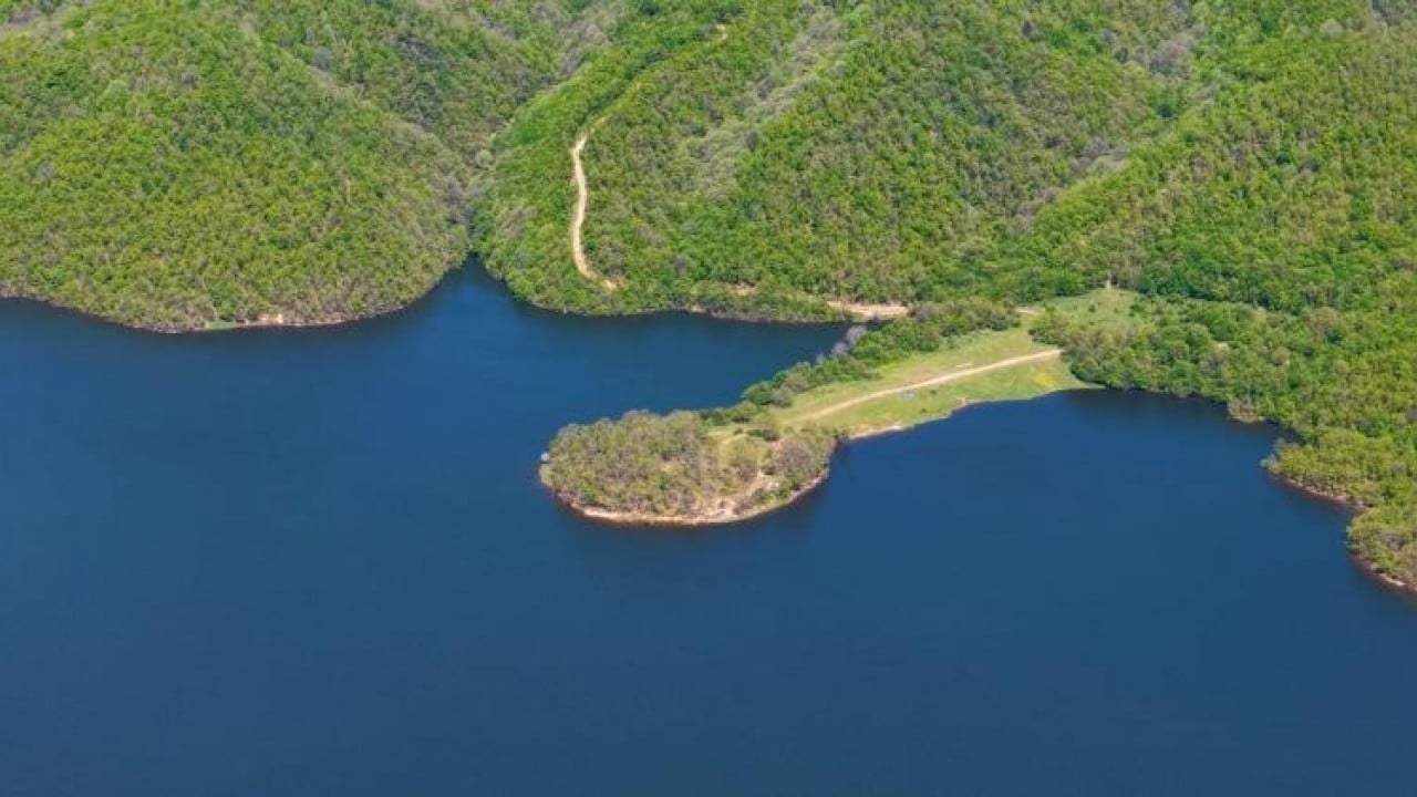 Foto - Mavi ve yeşilin muazzam buluşması dronla görüntülendi! İstanbul’un can damarı Ömerli Barajı’ndaki doluluk oranı yüzleri güldürdü!