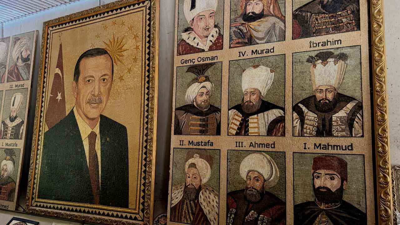 Foto - Mazlumların umudu oldu! Suriyeli sanatçılardan müthiş Erdoğan çalışması
