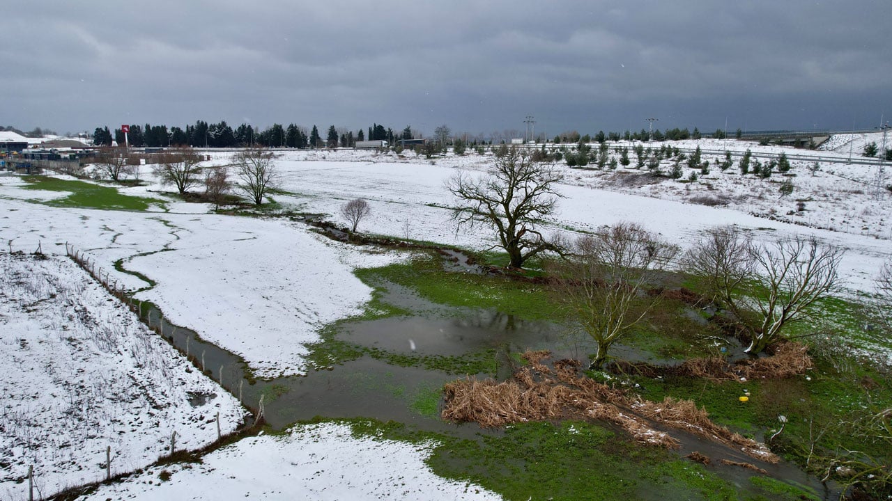 Foto - Megakentte kış manzarası! Burası Karadeniz değil İstanbul