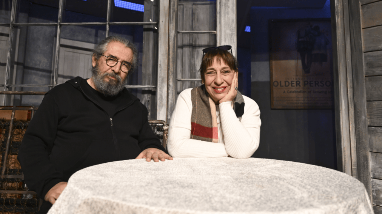 Foto - Melek Baykal ve Mehmet Atay 44 yıl sonra aynı sahneyi paylaştı