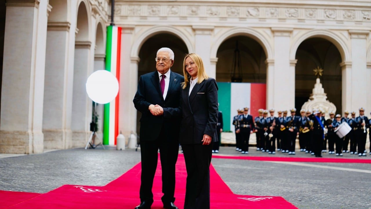 Foto - Meloni, Mahmut Abbas ile görüştü! İtalya Filistin Devleti’ni tanıyacak mı?