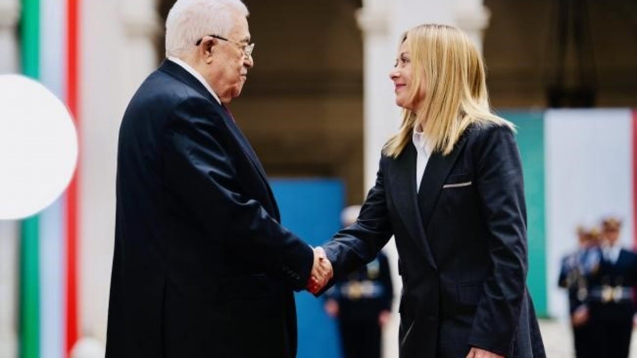 Foto - Meloni, Mahmut Abbas ile görüştü! İtalya Filistin Devleti’ni tanıyacak mı?