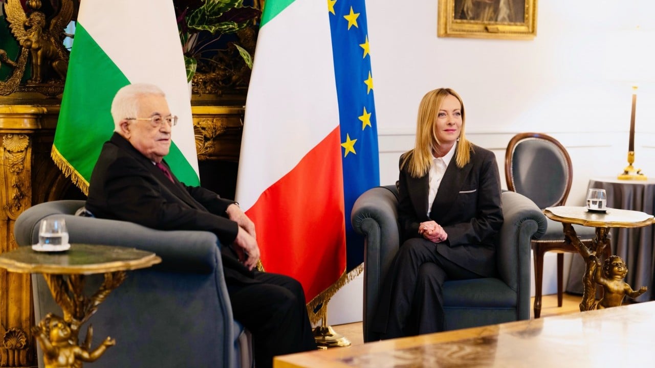 Foto - Meloni, Mahmut Abbas ile görüştü! İtalya Filistin Devleti’ni tanıyacak mı?