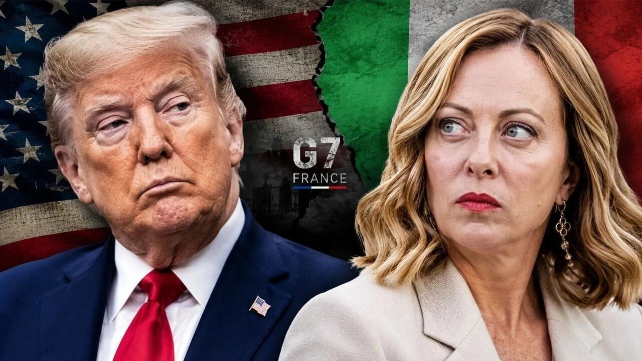 Foto - Meloni Trump'a haddini bildirdi!