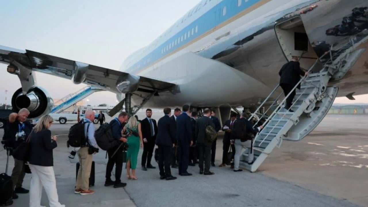 Foto - Merak edilen soru cevaplandı! Trump Türkiye'den ayrılırken neden uçak değiştirdi?