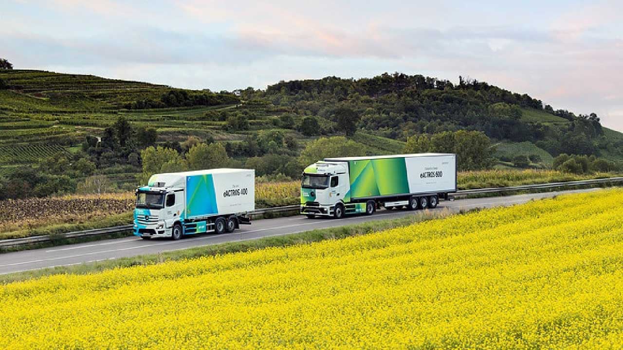 Mercedes, eActros 400 ile elektrikli ağır taşımacılıkta vites yükseltti