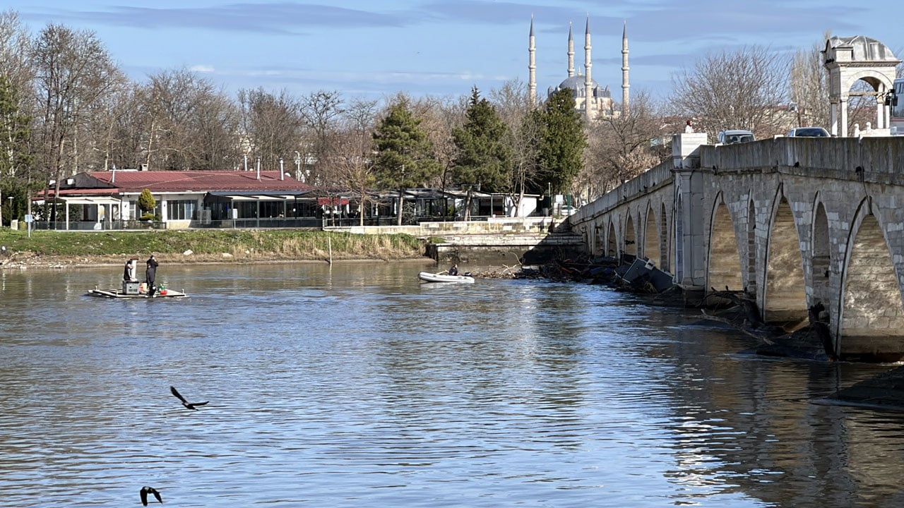 Foto - Meriç yeniden yükseldi! Edirne için bu kez ‘sarı alarm’ verildi