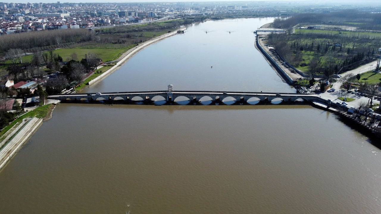 Meriç yeniden yükseldi! Edirne için bu kez ‘sarı alarm’ verildi