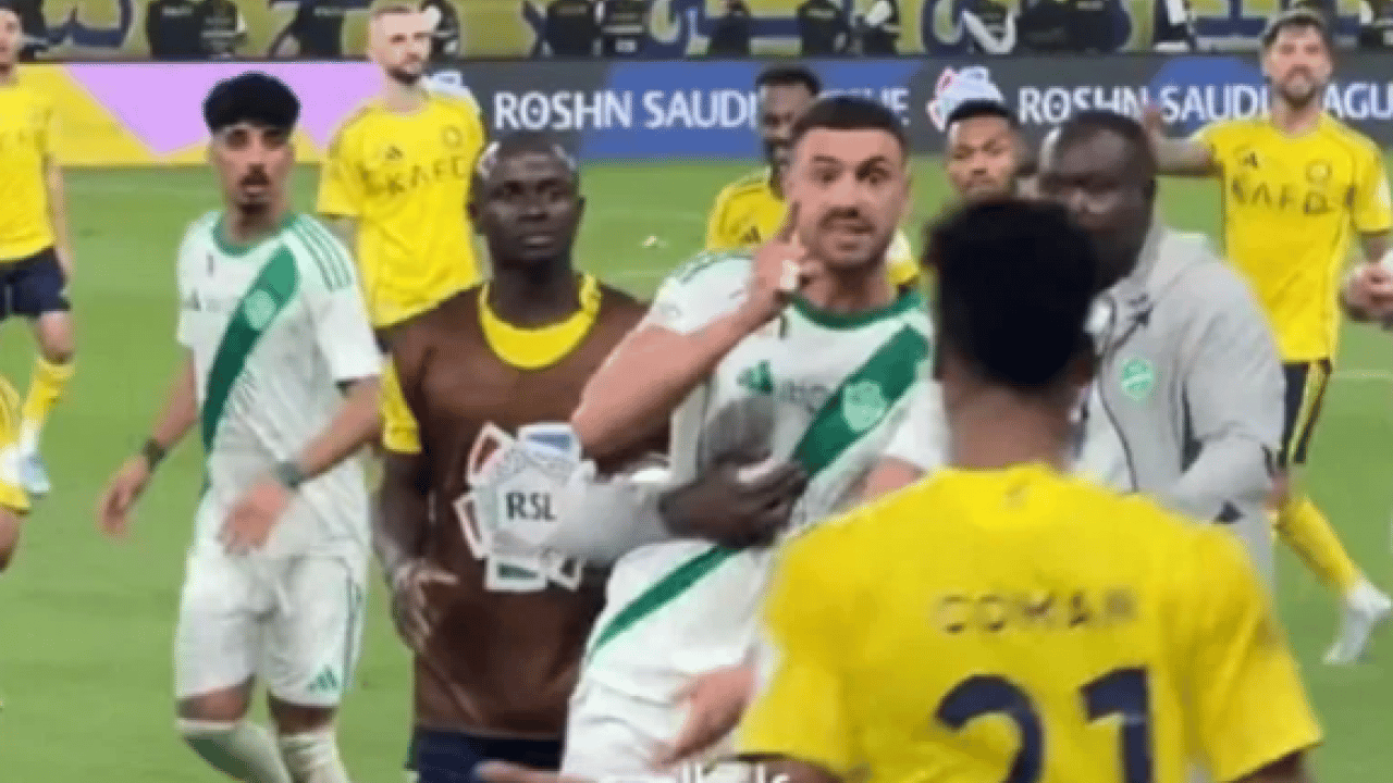 Foto - Merih'i çıldırttılar! Ronaldo'yla tartıştı: Coman'ın üzerine yürüdü