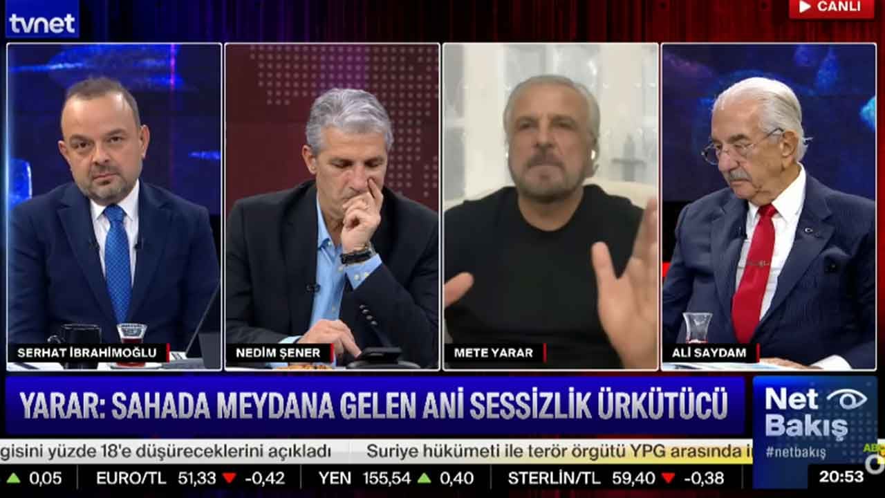 Foto - Mete Yarar 'bu sessizlik hiç hayra alamet değil' diyerek duyurdu: Topluma sızdılar