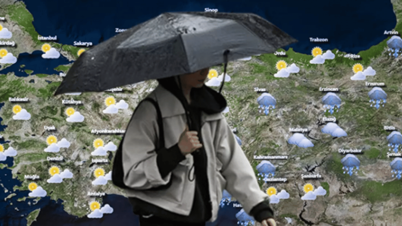 Meteoroloji haritayı paylaştı! Batı’da bahar, Doğu'da kar kış