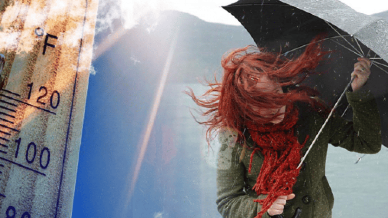 Foto - Meteoroloji haritayı paylaştı! Batı’da bahar, Doğu'da kar kış