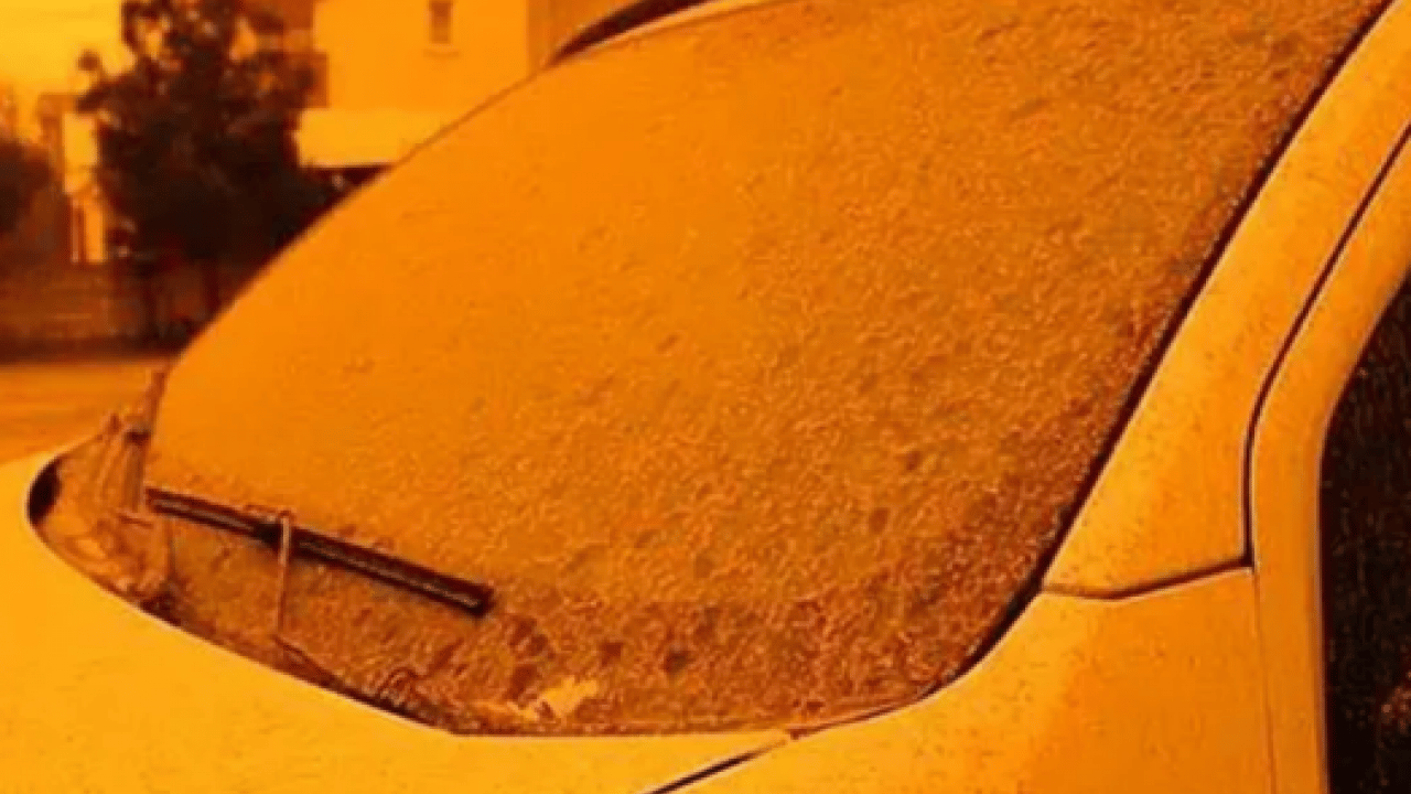 Foto - Meteoroloji saat vererek uyardı! Çöl tozları yurdu kuşatacak