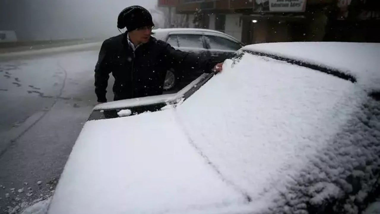 Foto - Meteoroloji tarih verdi! Yağmur ve kar yolda