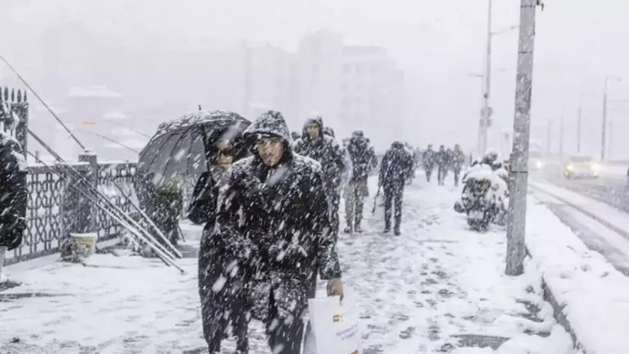 Foto - Meteoroloji tarih verdi! Yağmur ve kar yolda