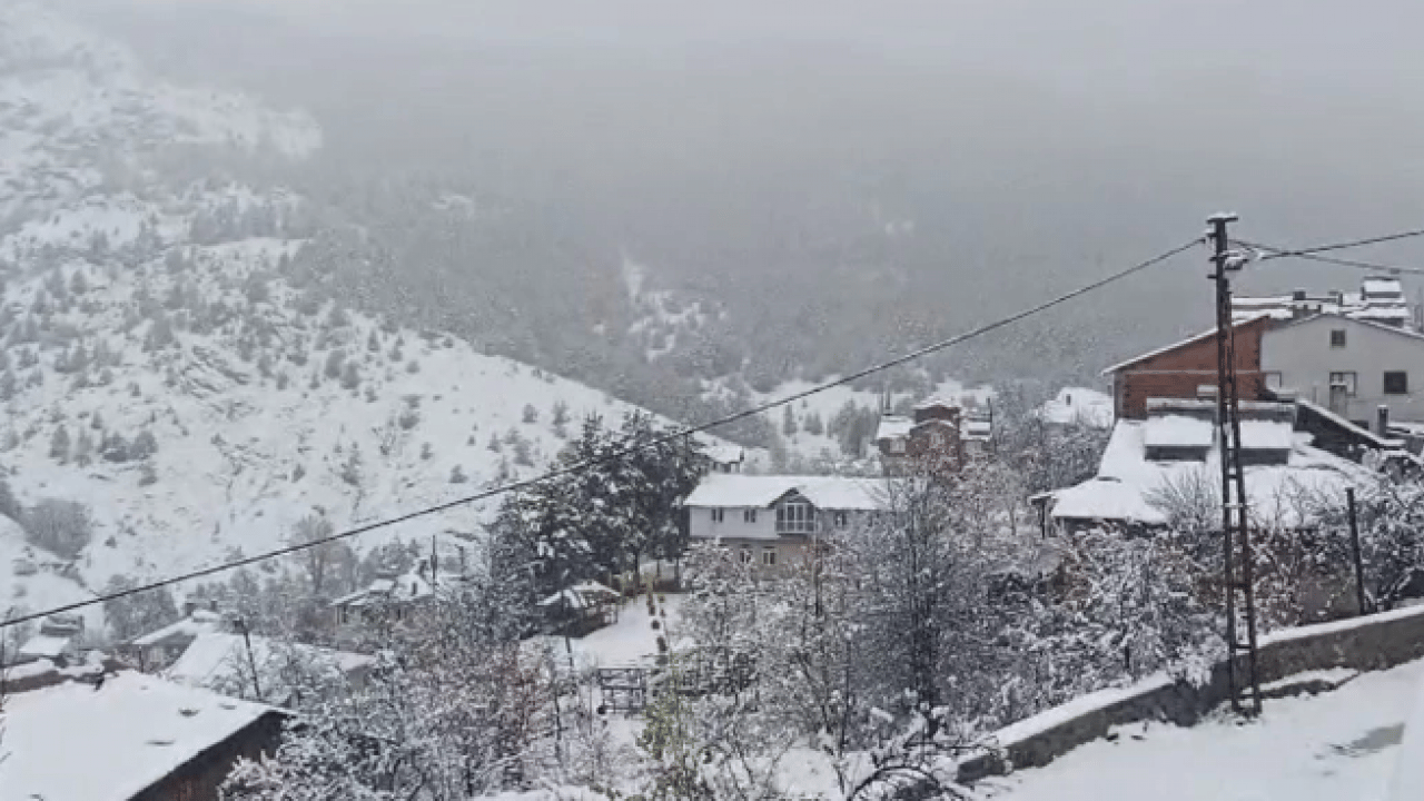 Foto - Meteoroloji uyarmıştı! Sivas'ta lapa lapa kar yağdı