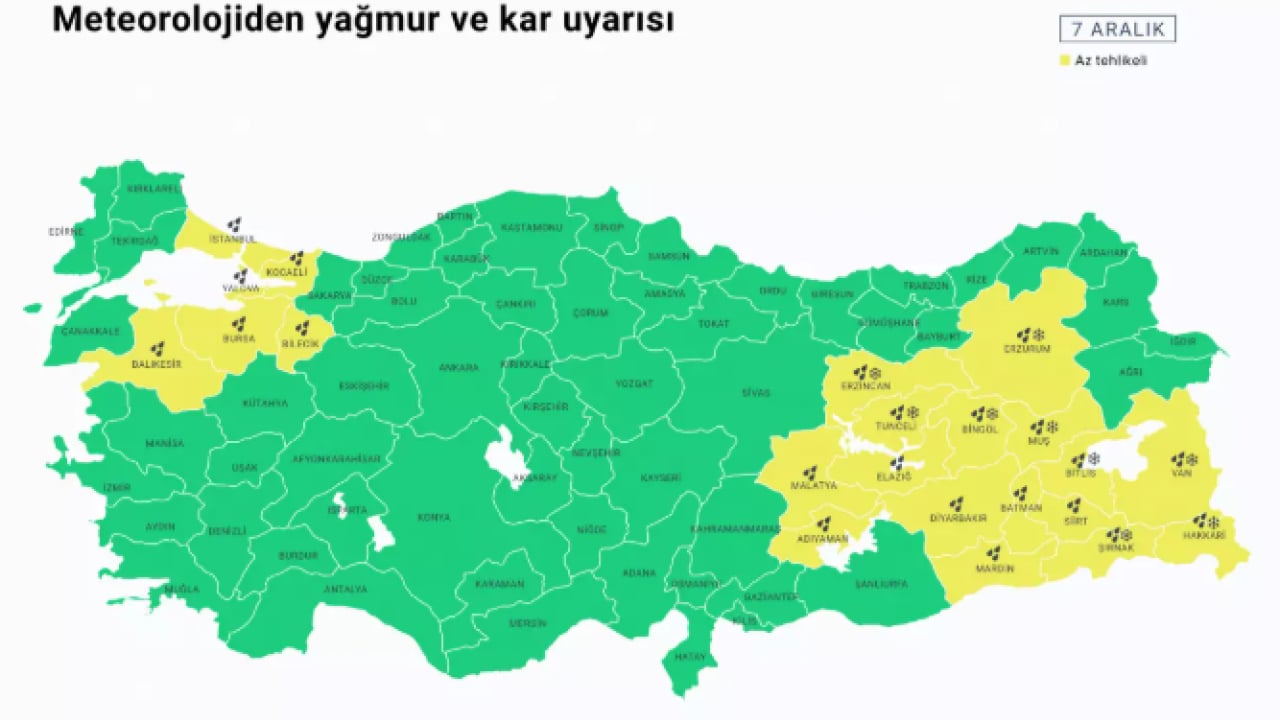 Foto - Meterolojiden son dakika uyarısı! Eldivenleri hazırlayın!