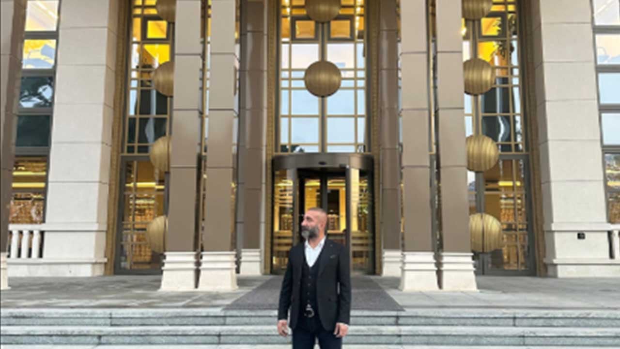 Foto - Metin Yıldız'dan Cumhurbaşkanlığı Külliyesi'nde gündem olan paylaşım