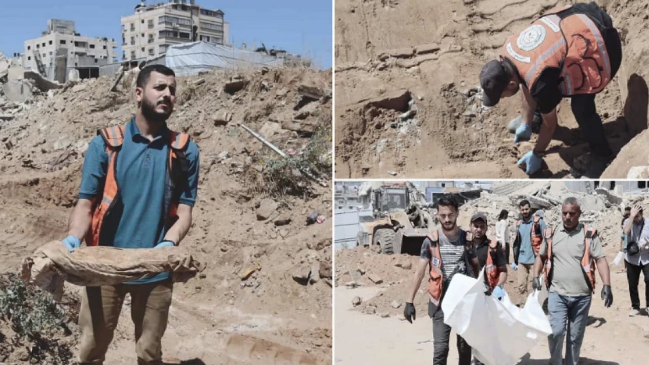 Foto - Mezarlığı buldozerle yerle bir ettiler! Alçakların ölüye bile saygısı yok