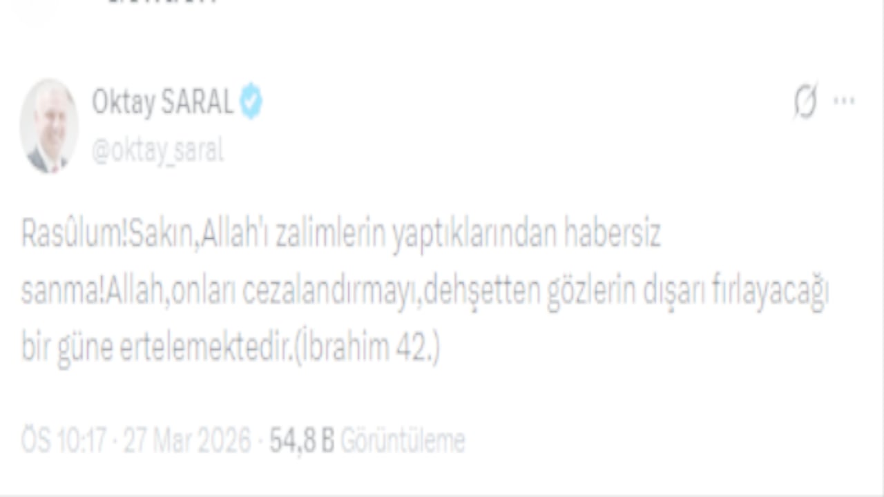 Foto - MHP’deki "ajan" istifası sonrası Cumhurbaşkanı Başdanışmanı’ndan çok konuşulacak mesaj! Paylaştığı ayet olay oldu