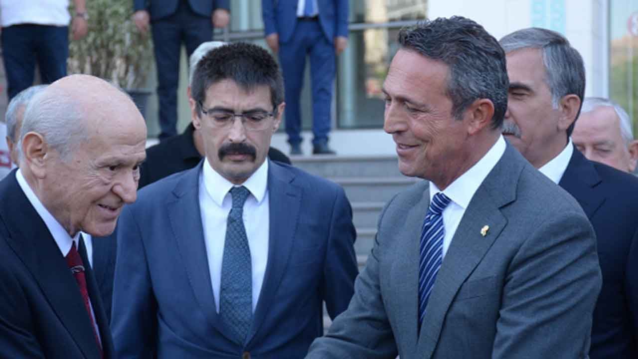 Foto - MHP'li olduğu konuşuluyordu: Ali Koç ve Rahmi Koç'tan çok konuşulacak ziyaret