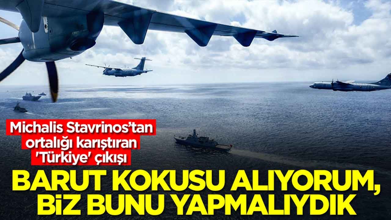 Michalis Stavrinos'tan ortalığı karıştıran 'Türkiye' çıkışı: Barut kokusu alıyorum, bunu yapmalıydık