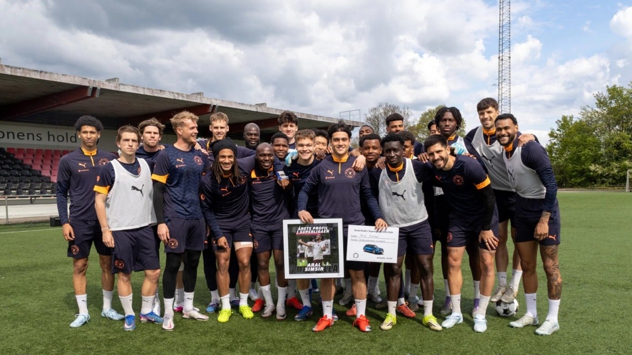 Foto - Milli futbolcu Aral Şimşir, Danimarka Süper Ligi'nde ‘Yılın Profili’ seçildi