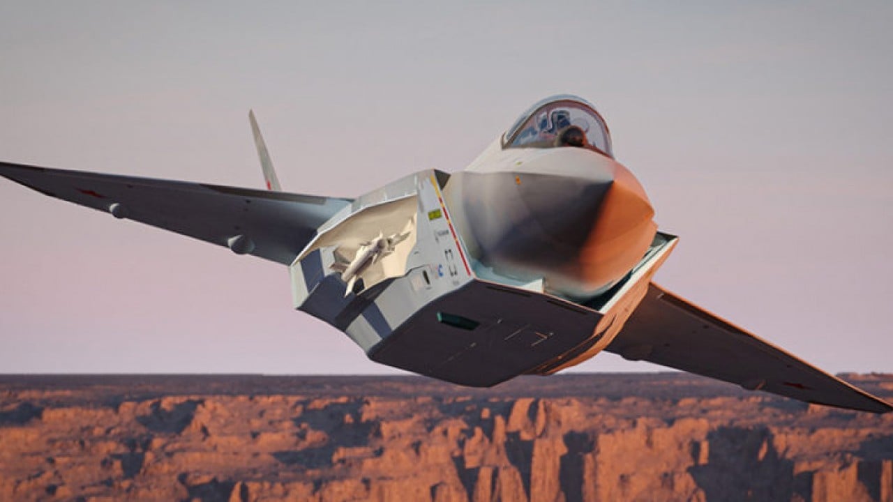 Foto - Milli Muharip Uçak Kaan'ın rakibi ortaya çıktı! Su-75 Checkmate dünyaya duyuruldu