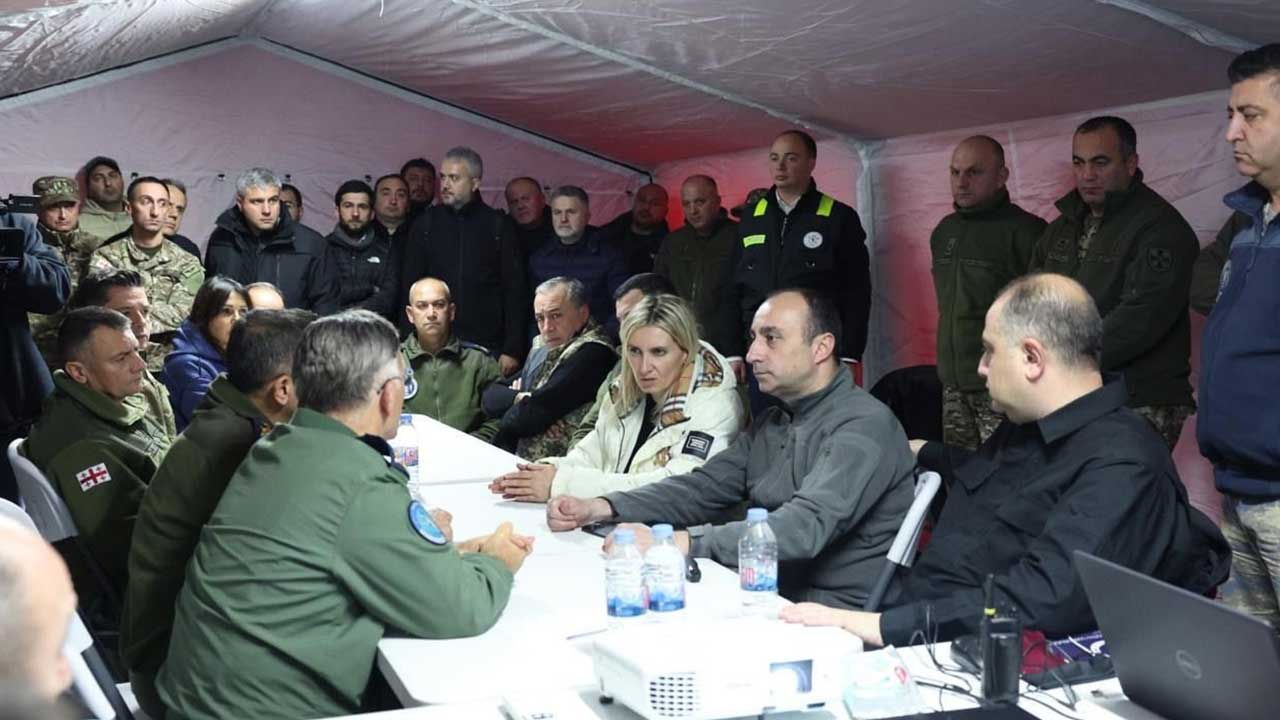 Foto - Milli Savunma Bakanlığı'ndan Gürcistan'da düşen uçakla ilgili flaş açıklama