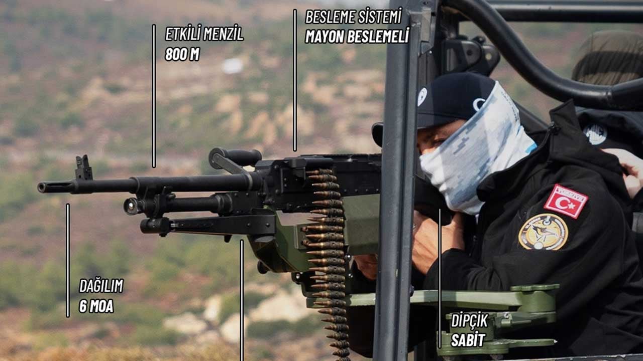 Foto - Milli tankımız Altay'a da entegre edildi! Türk ordusunun milli silahı... İsmini Çanakkale'nin kahraman alayından aldı