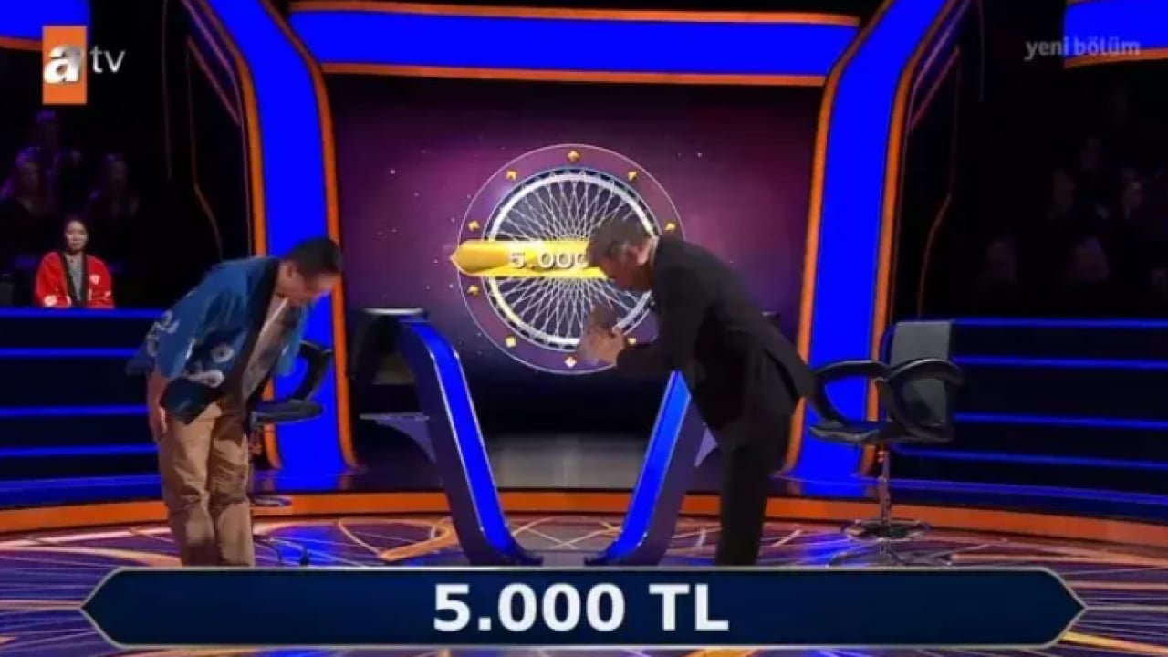 Foto - Milyoner'de ağızları açık bırakan anlar! Birden yere kapandı... Oktay Kaynarca şaştı kaldı