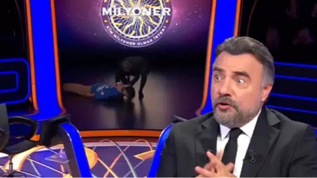 Milyoner'de ağızları açık bırakan anlar! Birden yere kapandı... Oktay Kaynarca şaştı kaldı