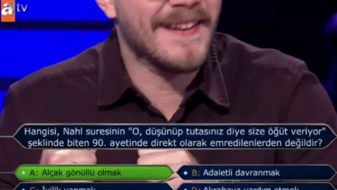 Foto - Milyoner'de şaşırtan anlar: Yarışmacının yanıtı gündem oldu!