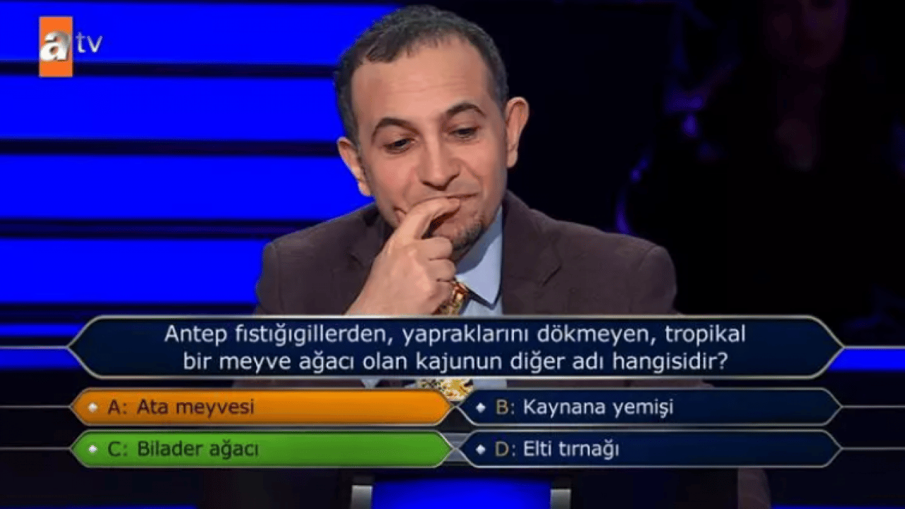 Foto - 500 bin TL'lik soru şok etti! Joker bile kullanmadan çekildi!