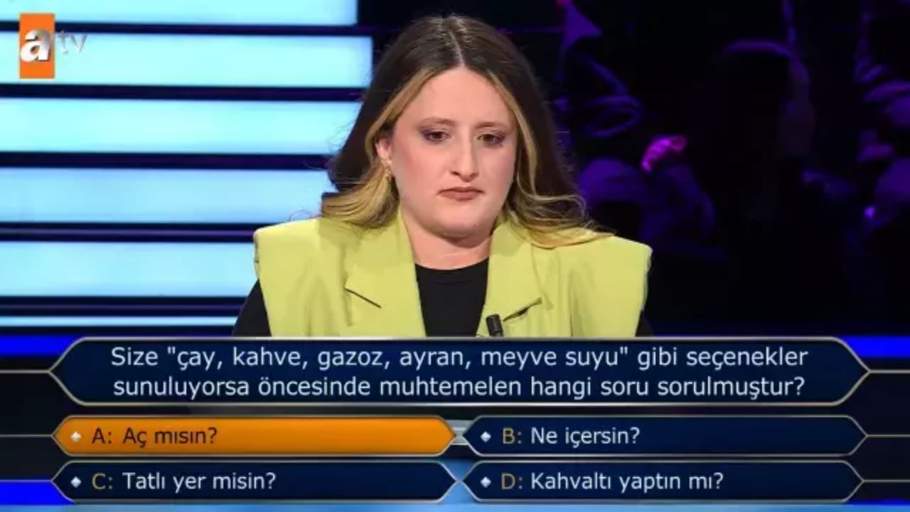 Foto - Milyoner’e daha ilk dakikadan veda etti! Elendiği soru, ağızları bir karış açık bıraktı