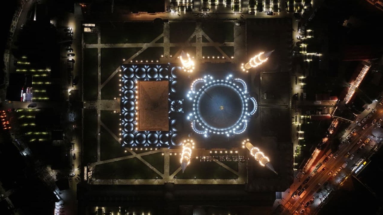 Foto - Mimar Sinan’ın ustalık eseri yeniden ışıklandı! Selimiye Camii'nden muhteşem dönüş